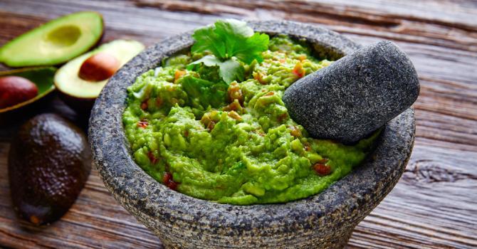 Guacamole coup de boost à la spiruline