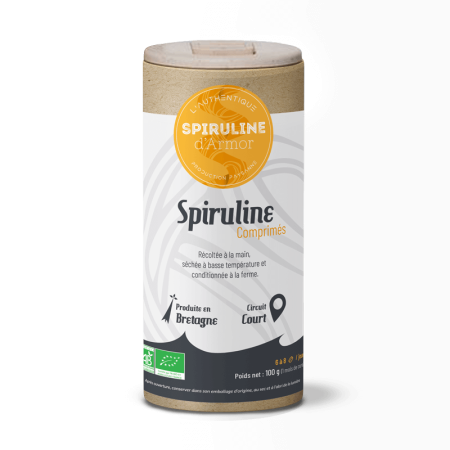 Pot Spiruline Comprimes