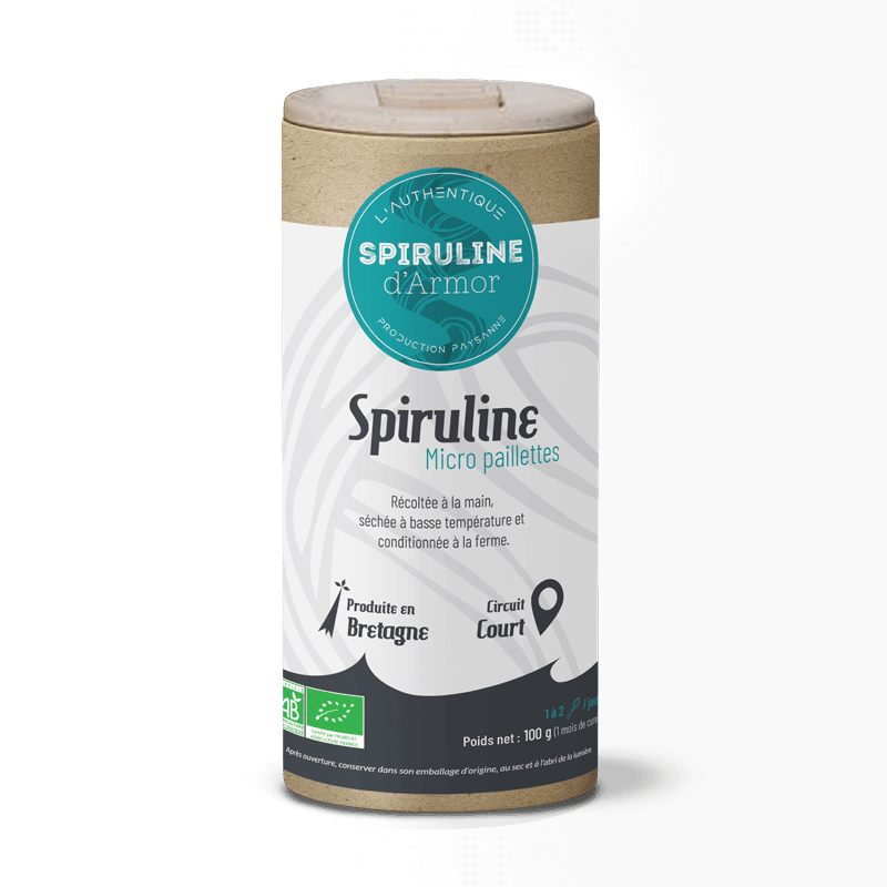 Pot Spiruline Micro-Paillettes